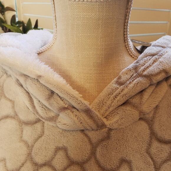 DISNEY MICKEY FLEECE SHERPA HOODED LOUNGER SIZE MED - Picture 2 of 7